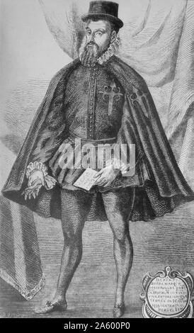 Francisco Pizarro González (1471 - 1541), conquistador espagnol qui a conquis l'Empire Inca Banque D'Images