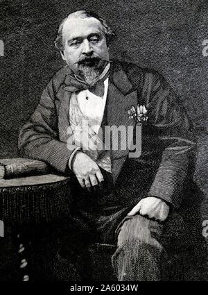 Napoléon III (1808-1873) Empereur des Français 1852-1870. Banque D'Images
