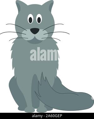 Cat Cute cartoon vector illustration Illustration de Vecteur