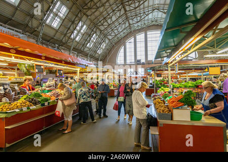 Marché Central, Riga, Lettonie, en Europe Banque D'Images