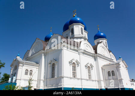 La Cathédrale Notre Dame de Bogolyubovo, Svyato-Bogolyubsky Monastère, au nord de Vladimir, en Russie, en Europe Banque D'Images