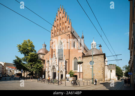 Cloître des Pères Dominicains, Cracovie, Pologne, Europe, Malopolskie Banque D'Images