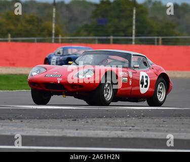 Callum Grant, Ian Pearson, Marcos 1800 GT, des gardes, des Sports Trophée les voitures de course, voitures GT GT 66, Pré, Pré 69 voitures de course, sport Voiture de sport Historique Banque D'Images