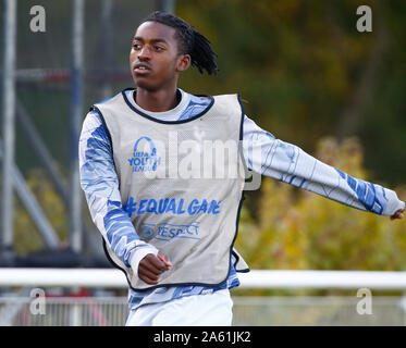 ENFIELD, Angleterre. 22 OCTOBRE : Paris Edmond Maghoma de Tottenham Hotspur lors de l'UAFA Ligue entre Tottenham Hotspur et Stade Crvena zvezda ( Rouge St Banque D'Images