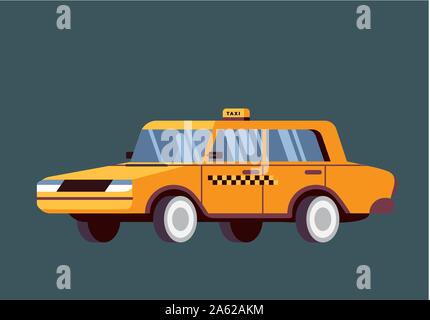 Chauffeur de taxi appelez avec l'arrière-plan de service du smartphone Illustration de Vecteur