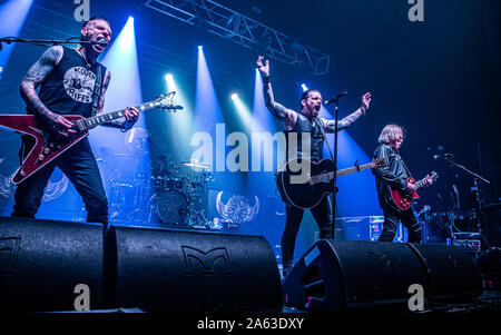 Black Star Riders effectuant à l'O2 Academy Bournemouth en 23.10.19. Crédit : Charlie Raven/Alamy Banque D'Images