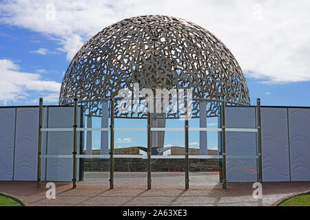 GERALDTON, AUSTRALIE -9 nov 2019- Vue sur le monument HMAS Sydney II Memorial à Geraldton, Australie occidentale. Banque D'Images