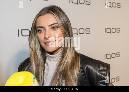 Sophia Thomalla bei der Eröffnung des IQOS Store im 123 Zeil. Frankfurt am Main, 23.10.2019 Banque D'Images