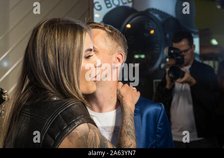 Sophia Thomalla bei der Eröffnung des IQOS Store im 123 Zeil. Frankfurt am Main, 23.10.2019 Banque D'Images