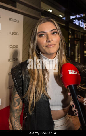 Sophia Thomalla bei der Eröffnung des IQOS Store im 123 Zeil. Frankfurt am Main, 23.10.2019 Banque D'Images