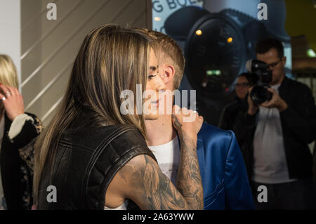 Sophia Thomalla bei der Eröffnung des IQOS Store im 123 Zeil. Frankfurt am Main, 23.10.2019 Banque D'Images