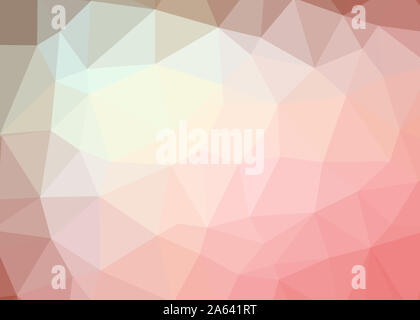 Résumé fond trianglify thème triangles colorés belle illustration papier peint design pattern simple faible texture géométrie poly Banque D'Images