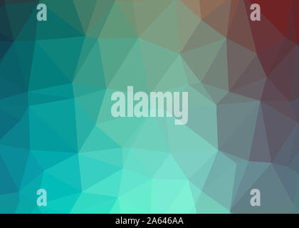 Résumé fond trianglify thème triangles colorés belle illustration papier peint design pattern simple faible texture géométrie poly Banque D'Images