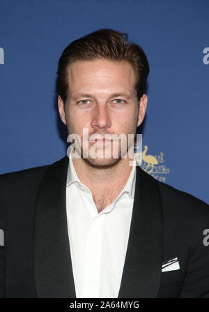 Los Angeles, Ca. 23 Oct, 2019. Luke Bracey, au 2019 australiens en Film Awards à l'hôtel InterContinental Los Angeles Century City à Los Angeles, Californie le 23 octobre 2019. Credit : Faye Sadou/media/Alamy Punch Live News Banque D'Images