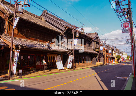 Vieille ville de Kawagoe à Saitama, Japon Banque D'Images