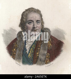 Portrait de Jean Antoine (Jean - Antoine )Chaptal, comte de Chanteloup (1756-1832), chimiste et homme politique français. Dans 'Portraits des hommes uti Banque D'Images