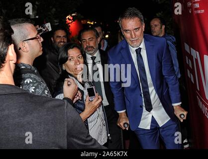 * Pas PAR JOUR * Rome, Gabriel Batistuta soirée avec projection de film au Festival du Film. Dans l'image : Gabriel Batistuta. Banque D'Images