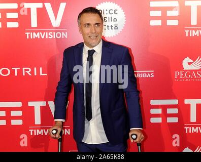 * Pas PAR JOUR * Rome, Gabriel Batistuta soirée avec projection de film au Festival du Film. Dans l'image : Gabriel Batistuta. Banque D'Images