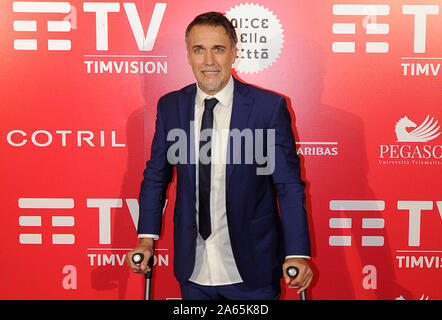 * Pas PAR JOUR * Rome, Gabriel Batistuta soirée avec projection de film au Festival du Film. Dans l'image : Gabriel Batistuta. Banque D'Images