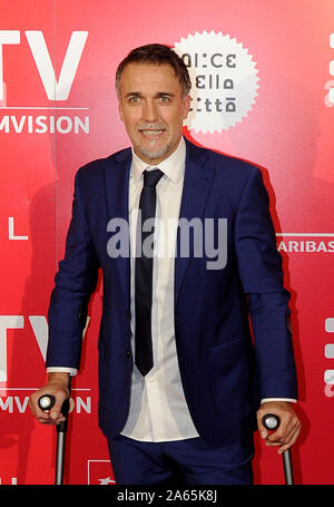 * Pas PAR JOUR * Rome, Gabriel Batistuta soirée avec projection de film au Festival du Film. Dans l'image : Gabriel Batistuta. Banque D'Images
