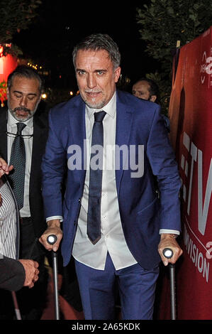 * Pas PAR JOUR * Rome, Gabriel Batistuta soirée avec projection de film au Festival du Film. Dans l'image : Gabriel Batistuta. Banque D'Images