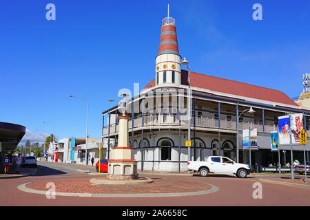 GERALDTON, AUSTRALIE -9 nov 2019- Vue sur le centre historique de la ville de Geraldton, une ville côtière dans le milieu de l'ouest de l'Australie-Occidentale en Australie. Banque D'Images