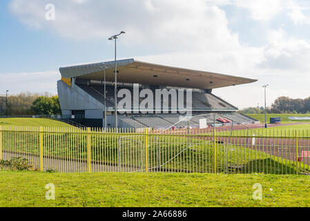 Le stade de Alexander Perry Barr, Birmingham est en cours de réaménagement en préparation pour les Jeux du Commonwealth de 2022 qui se tiendra à Birmingham Banque D'Images