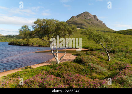 Cul Beag et Loch doire, Inverpolly dhuibh Banque D'Images