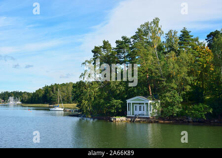 Îles de la baie d'Helsinki. La Finlande Banque D'Images