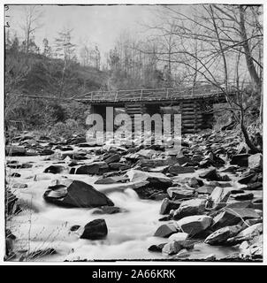 Washington, District de Columbia. Petit pont près du pont des Chaînes Banque D'Images