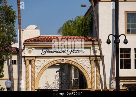 Paramount Pictures Studio, Hollywood, Los Angeles, Californie, États-Unis d'Amérique. Octobre 2019 Banque D'Images