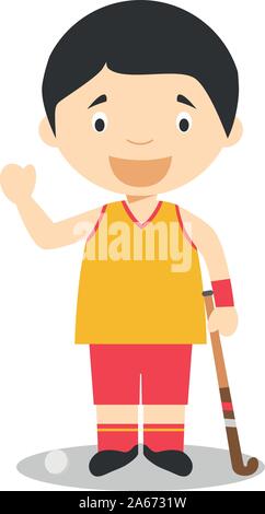 Vector cartoon Sport hockey : illustrations Illustration de Vecteur