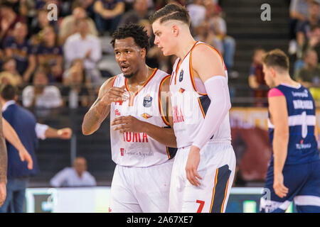 William buford (virtus roma) et Amar (alibegović virtus roma) lors de Virtus Roma vs Fortitudo Bologne, Rome, Italie, 20 octobre 2019, le basket-ball italien B Banque D'Images