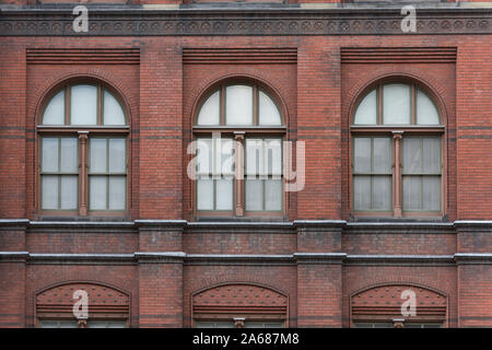 Windows, Sidney Yates Federal Building, Washington, D.C. Banque D'Images