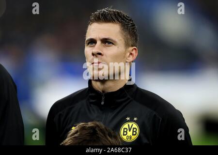 Milan, Italie. 23 Oct, 2019. firo : 23.10.2019, Football, Ligue des Champions, saison 2019/2020, 3e match de l'Inter Milan - Borussia Dortmund 2-0, Thorgan Hazard, Borussia Dortmund, Borussia, BVB, portrait, dans le monde de l'utilisation | Crédit : afp/Alamy Live News Banque D'Images