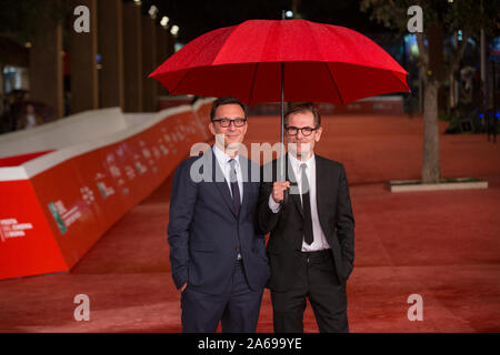 Roma, Italie. 24 Oct, 2019. Matthieu Delaporte et Alexandre de La Patellière tapis rouge du film français "Le meilleur reste a venir' le septième jour de la 14e édition du Festival du Film de Rome, le 24 octobre 2019 (photo de Matteo Nardone/Pacific Press) Credit : Pacific Press Agency/Alamy Live News Banque D'Images