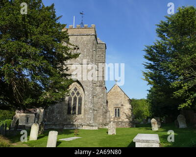 L'église St Andrews, Okeford Fitzpaine, Dorset, Angleterre Banque D'Images