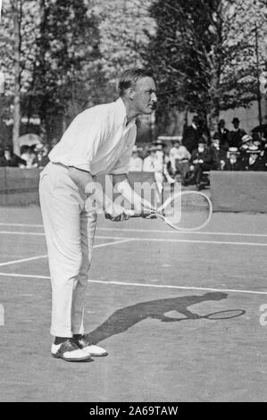 Theodore Roosevelt Pell, joueur américain de Tennis ca. 1917 Banque D'Images