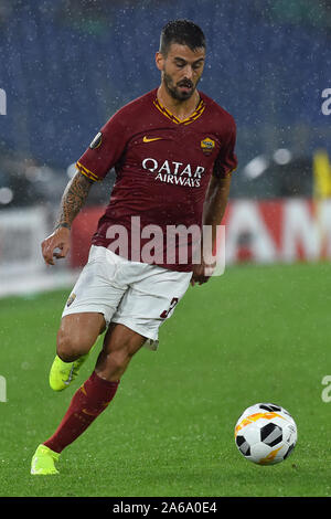 Rome, Italie. 25 octobre, 2019. Troisième tour de la Ligue Europa Borussia Mönchengladbach. v Roma Stade olympique, Rome (Italie), Octobre 24th, 2019 Crédit : Spinazzola Leonardo agence photo indépendante/Alamy Live News Banque D'Images