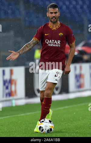 Rome, Italie. 25 octobre, 2019. Troisième tour de la Ligue Europa Borussia Mönchengladbach. v Roma Stade olympique, Rome (Italie), Octobre 24th, 2019 Crédit : Spinazzola Leonardo agence photo indépendante/Alamy Live News Banque D'Images