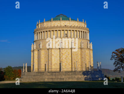 Befreiungshalle ou Hall de la libération, le Mont Michelsberg, Kelheim, Basse-Bavière, Bavaria, Germany, Europe Banque D'Images