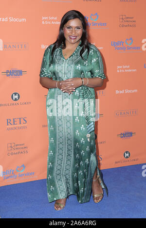 19 octobre 2019, Los Angeles, CA, USA : LOS ANGELES - 19 OCT : Mindy Kaling au gala-bénéfice Norma Jean au Campus Hollygrove le 19 octobre 2019 à Los Angeles, CA (crédit Image : © Kay Blake/Zuma sur le fil) Banque D'Images