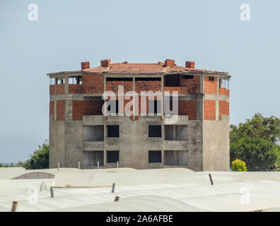 La construction de nouveaux immeubles résidentiels de grande hauteur. Banque D'Images