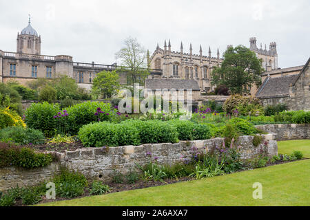 Mai 2019. L'Université d'Oxford (Christ Church). La belle nature. Charmant espace vert. Journée dans la prairie. Banque D'Images