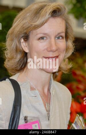 Juliet Stevenson. RHS Chelsea Flower Show, Royal Hospital, Chelsea, Londres. UK Banque D'Images