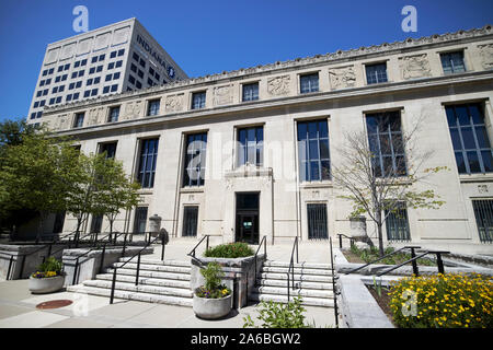 Bibliothèque d'état de l'indiana et indianapolis indiana USA bureau historique Banque D'Images