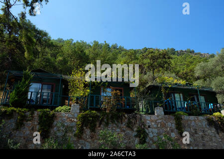 Certains en lodgies eco village marmaris Orhaniye Banque D'Images