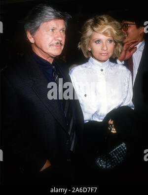 Charles Bronson, Jill Ireland, 1988, photo de Michael Ferguson/PHOTOlink Banque D'Images