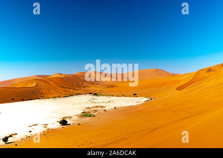 Namib Namibie Sossusvlei Desert Vlei Mort, afrique Banque D'Images