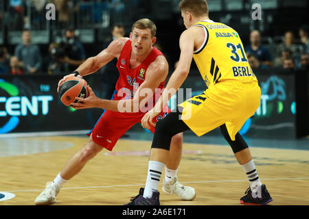 # 84 Ron Baker lors d'Alba Berlin contre le CSKA Moscou, Berlin, Allemagne, 25 octobre 2019, l'Euroligue de basket-ball Basket-ball Championship Banque D'Images